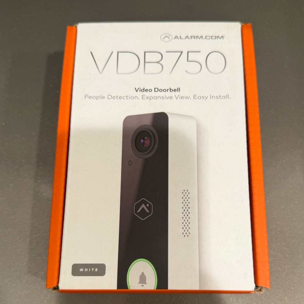 VDB750 Video Doorbell - Black and White